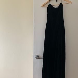 Laundry Black Lined Velvet Dress